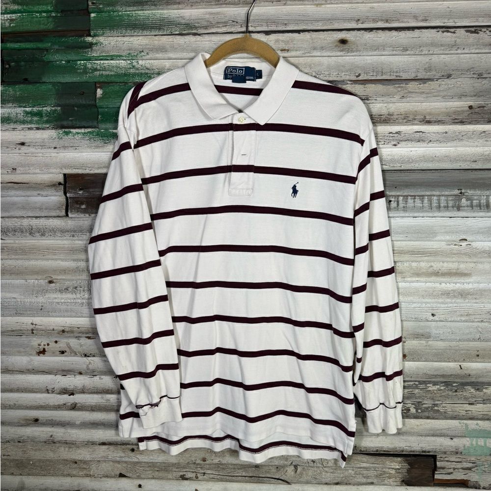 Vintage Polo Ralph Lauren Striped Rugby